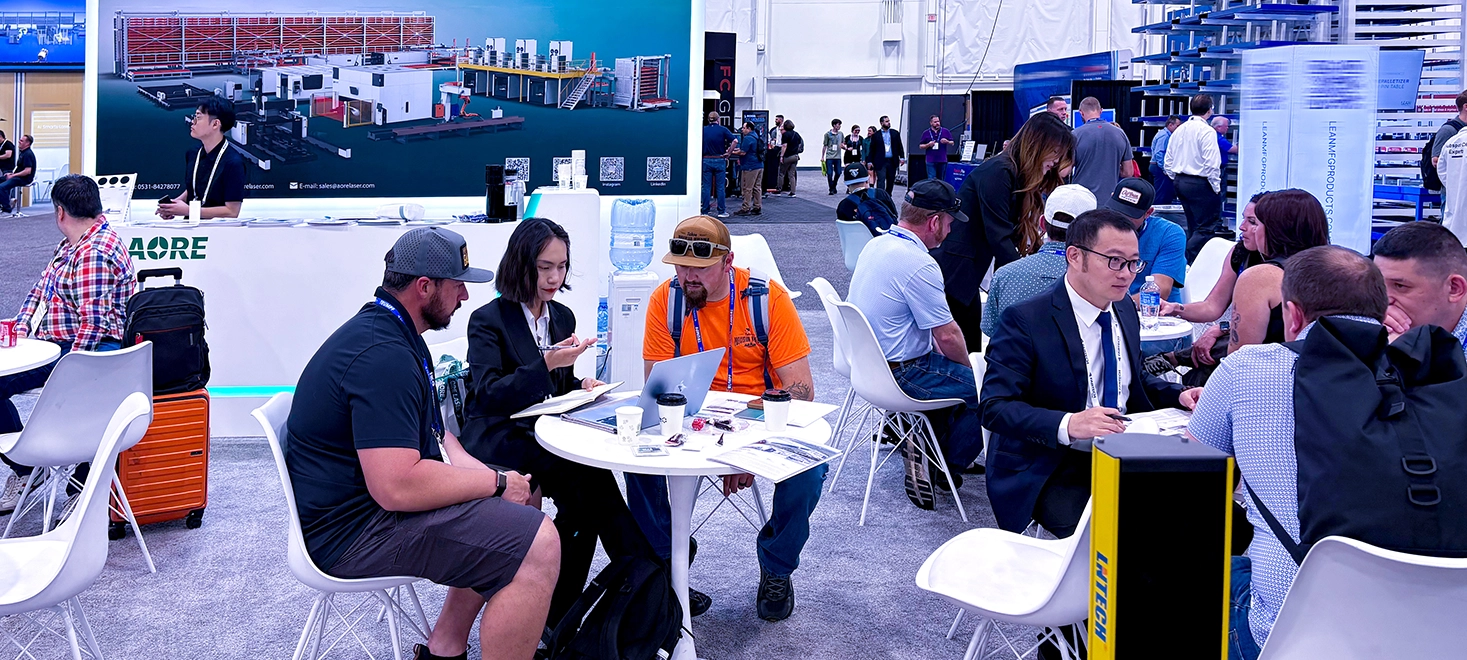 Aore Laser nimmt Bestellungen auf der FABTECH 2026 entgegen.webp
